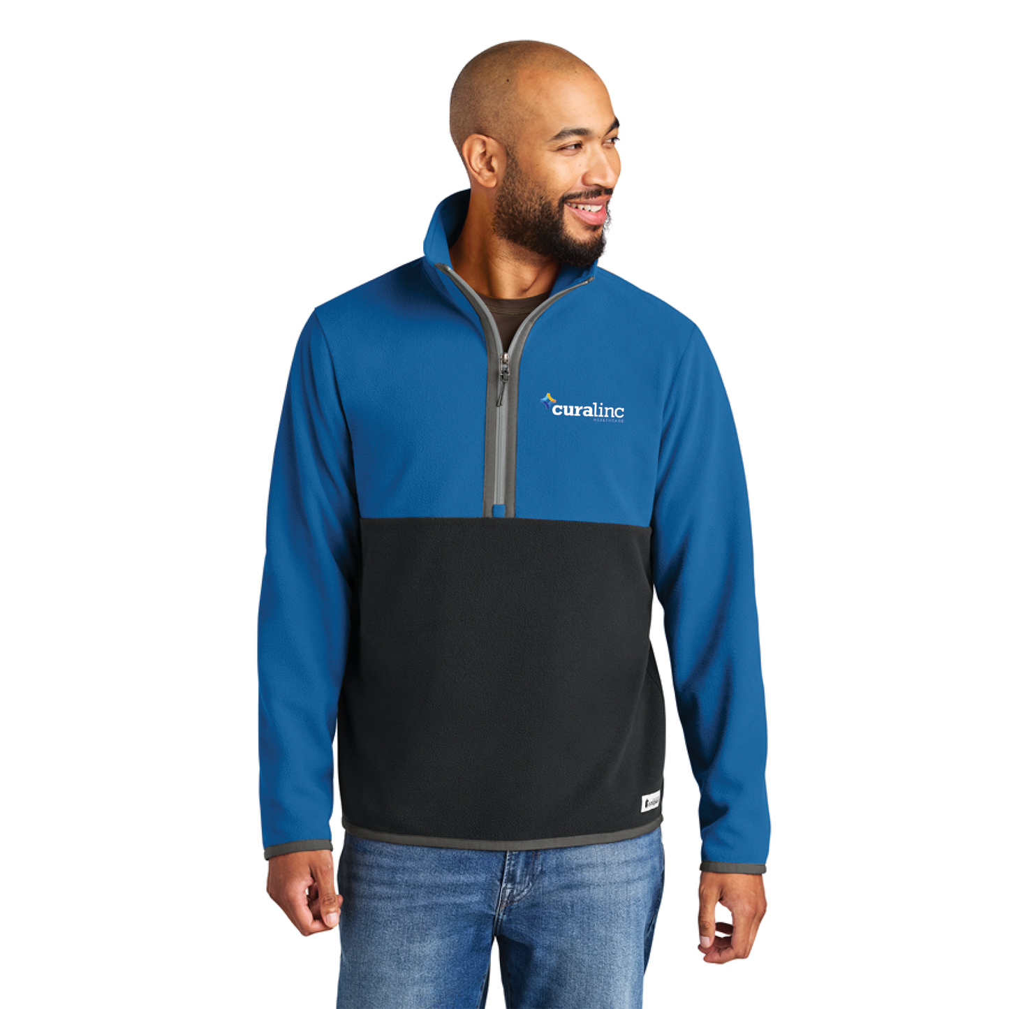 Cotopaxi® Amado 1/2-Zip Fleece - Atlantic/ Black