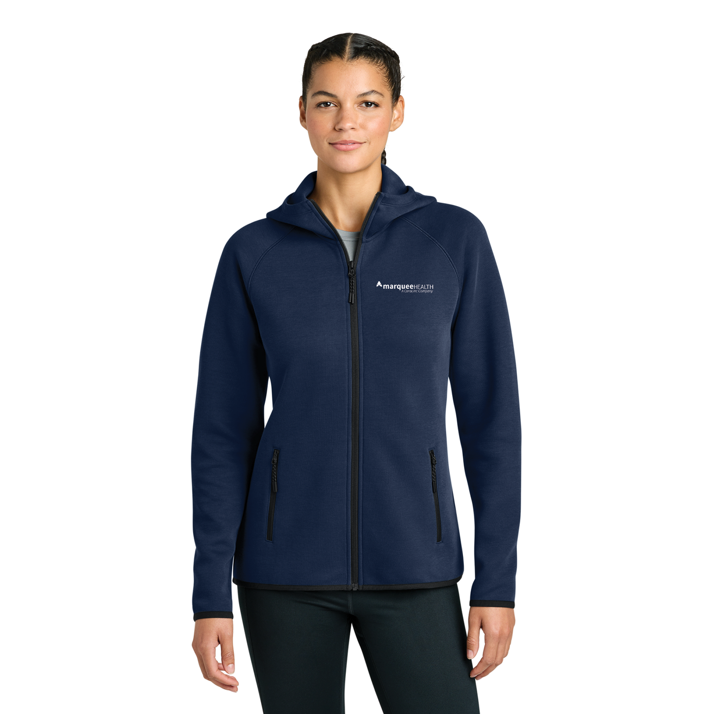 Sport-Tek® Women’s Phenom Full-Zip Hoodie - True Navy