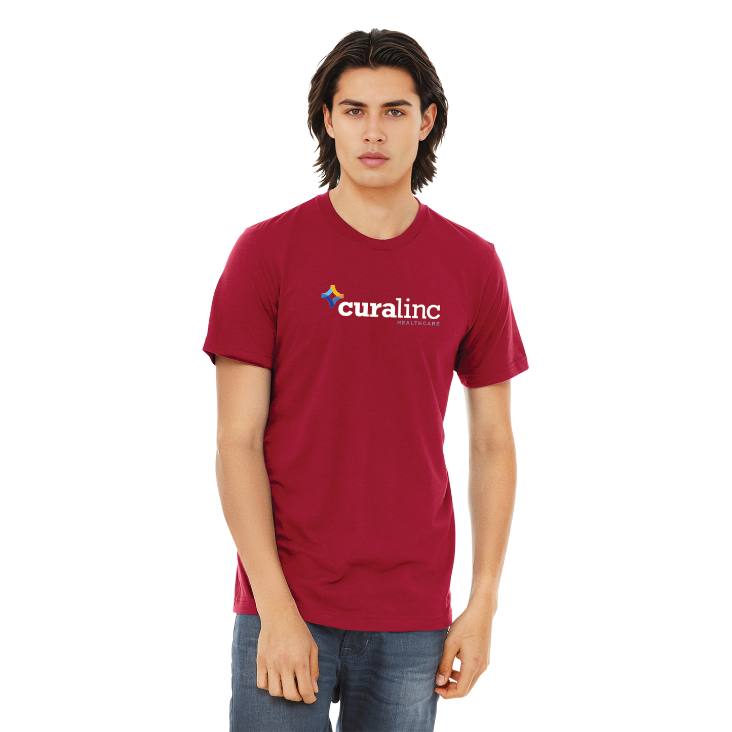 Bella Canvas Triblend Tee (Unisex) - Solid Red Triblend