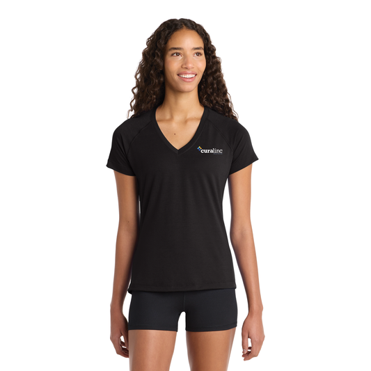 Ladies Dri-Fit V-Neck Tee