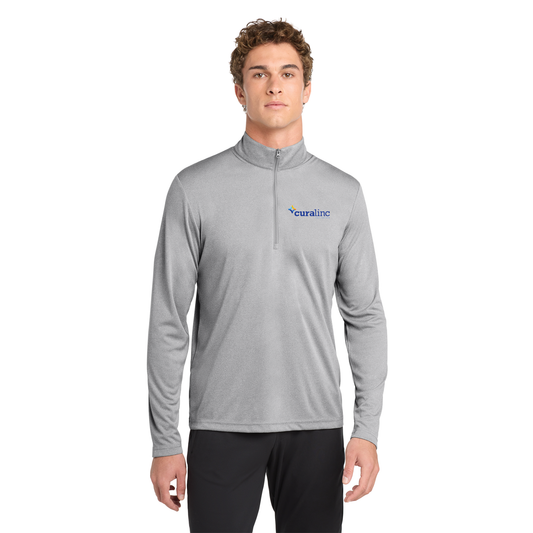 Sport-Tek® Endeavor 1/2-Zip Pullover - Light Grey Heather