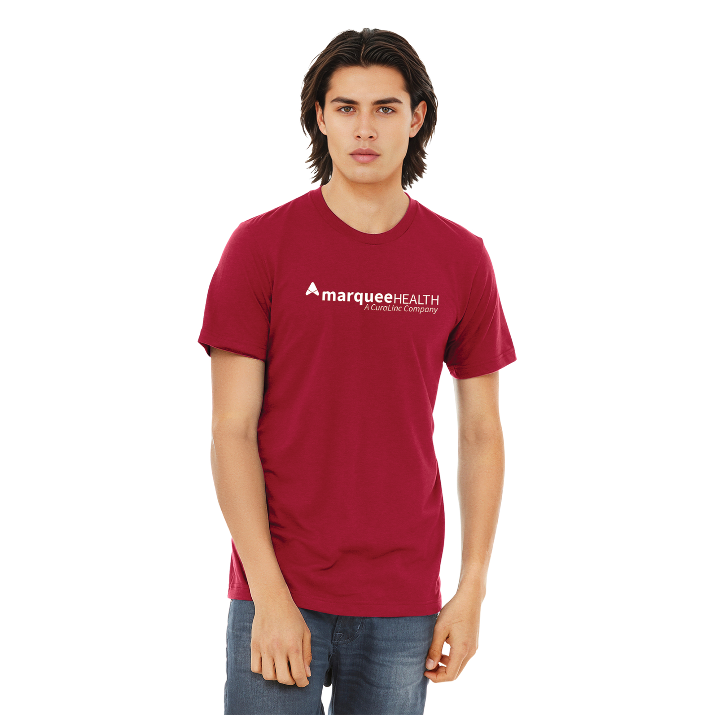 Bella Canvas Triblend Tee (Unisex) - Solid Red Triblend