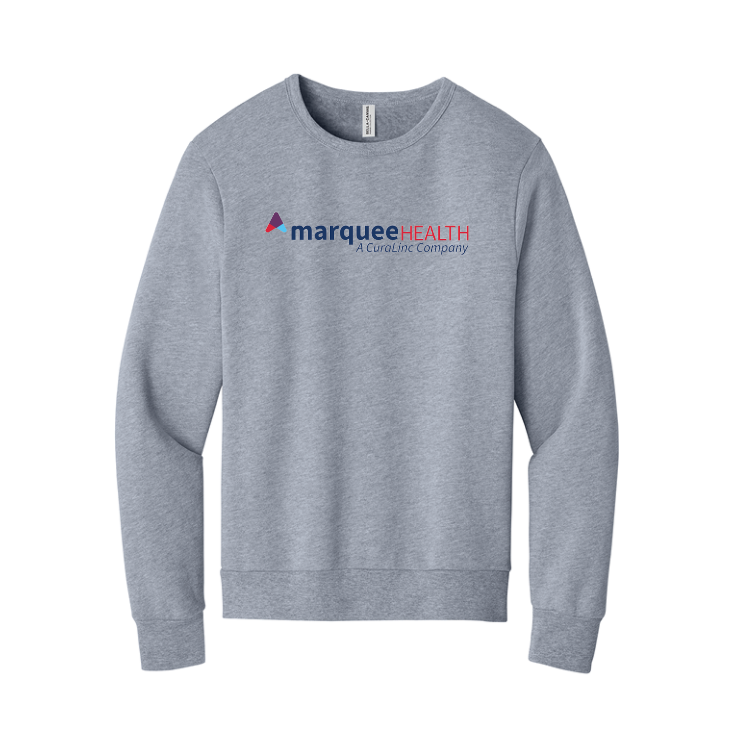 BELLA+CANVAS® Unisex Sponge Fleece Classic Crewneck Sweatshirt - Athletic Heather