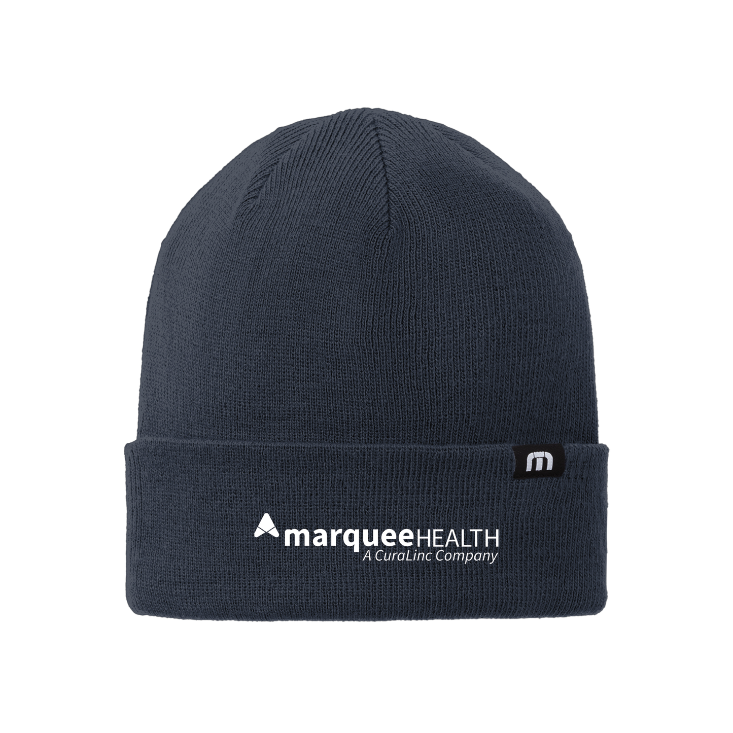 TravisMathew Solid Cuffed Beanie (Unisex) - Blue Nights