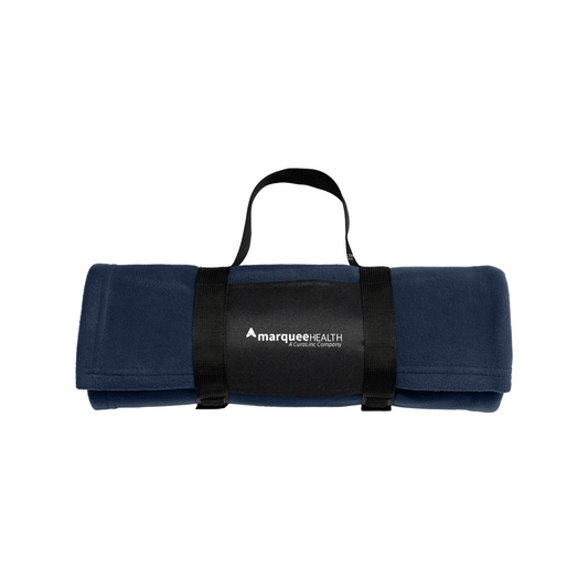 Port Authority® Fleece Blanket with Carrying Strap (Unisex)